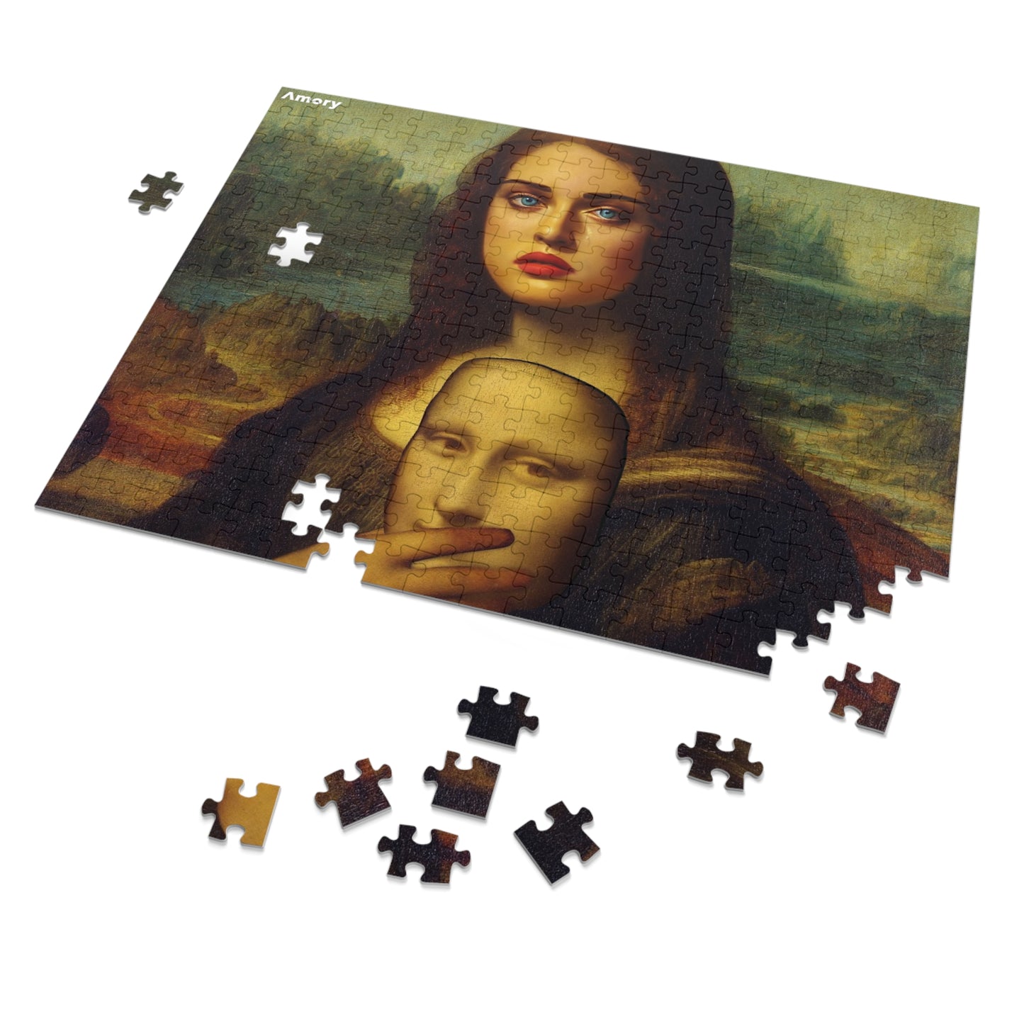 Jigsaw Puzzle with Tin